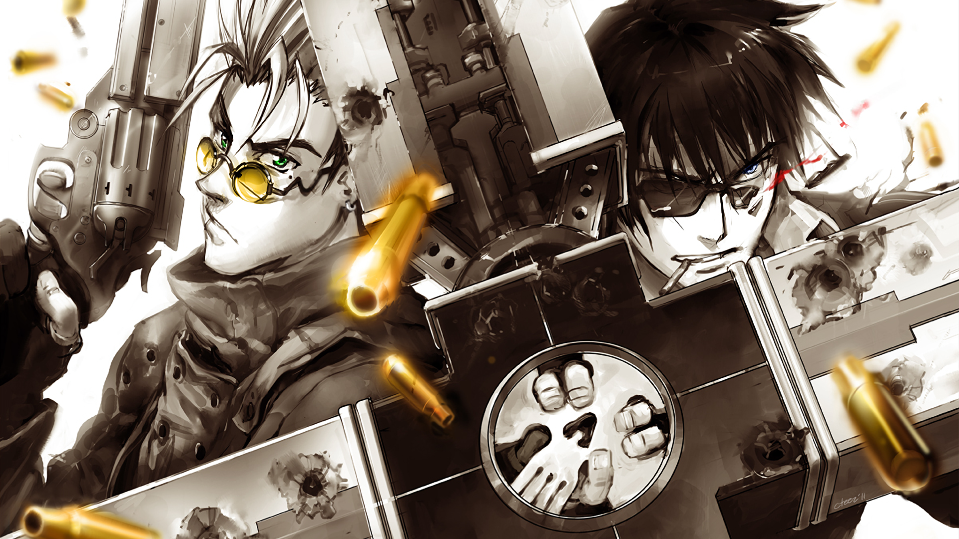 Nicolas D Wolfwood Art - HD Wallpaper 