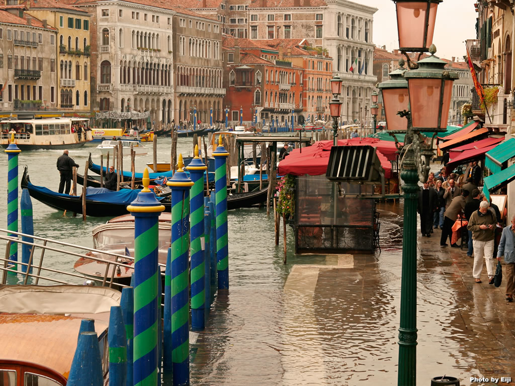 Venice, Italy - Grand Canal - HD Wallpaper 