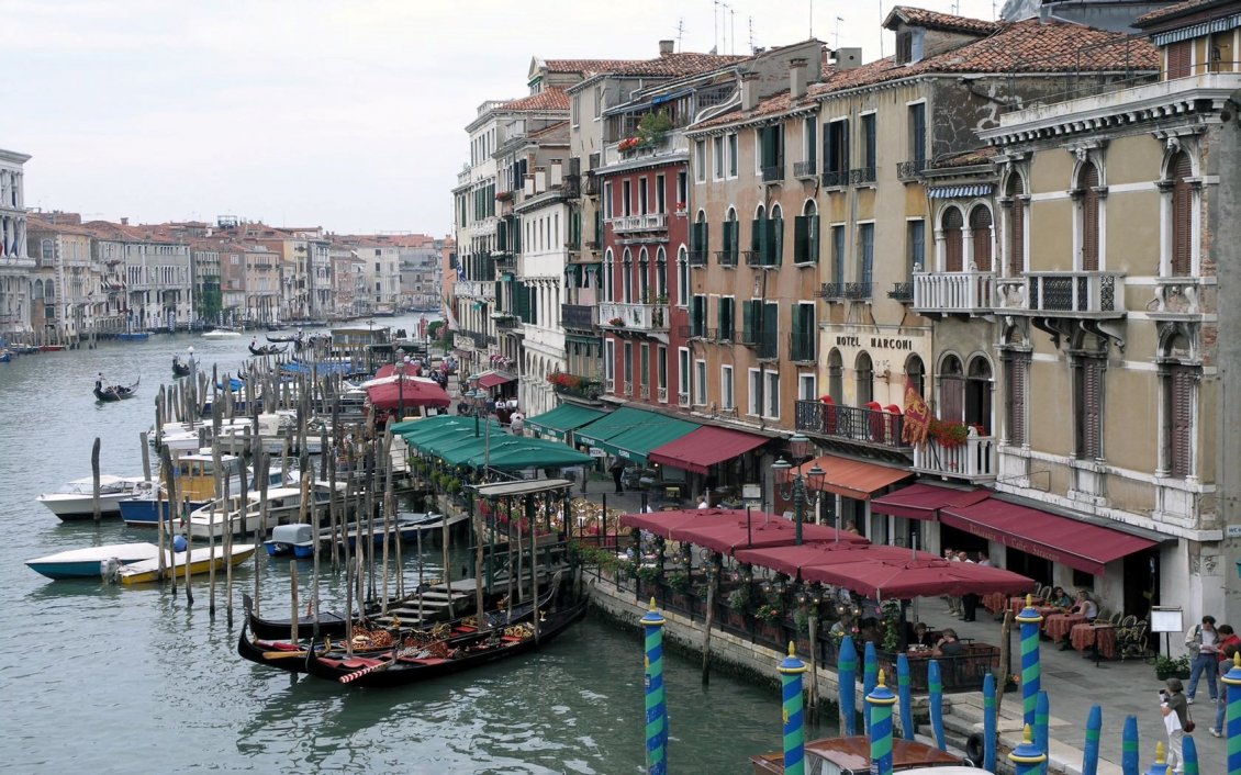 Download Wallpaper Venice City - Grand Canal - HD Wallpaper 