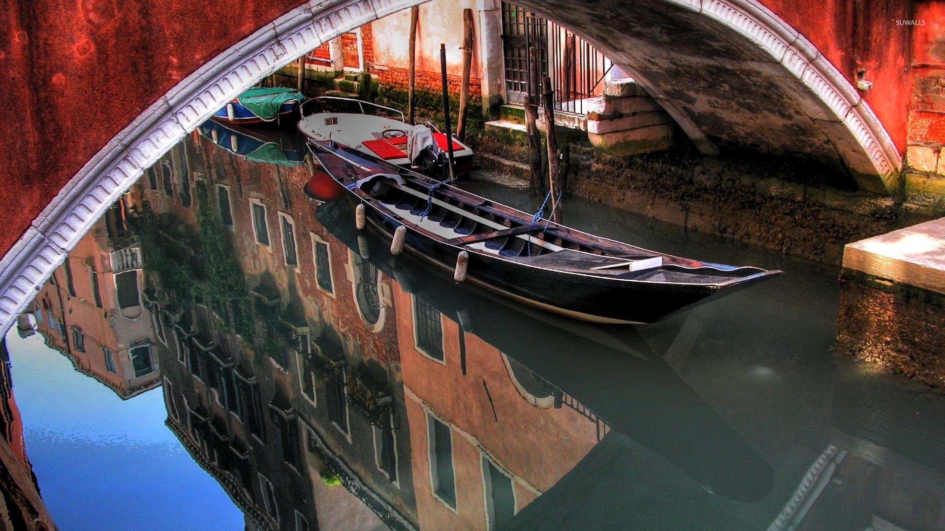 Venice Gondola 1080p - HD Wallpaper 