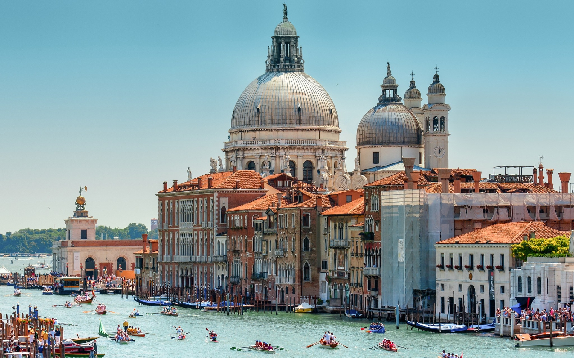 Wallpaper Of Architecture, Cityscape, Italy, Venice - Queen Of The Adriatic Venice - HD Wallpaper 
