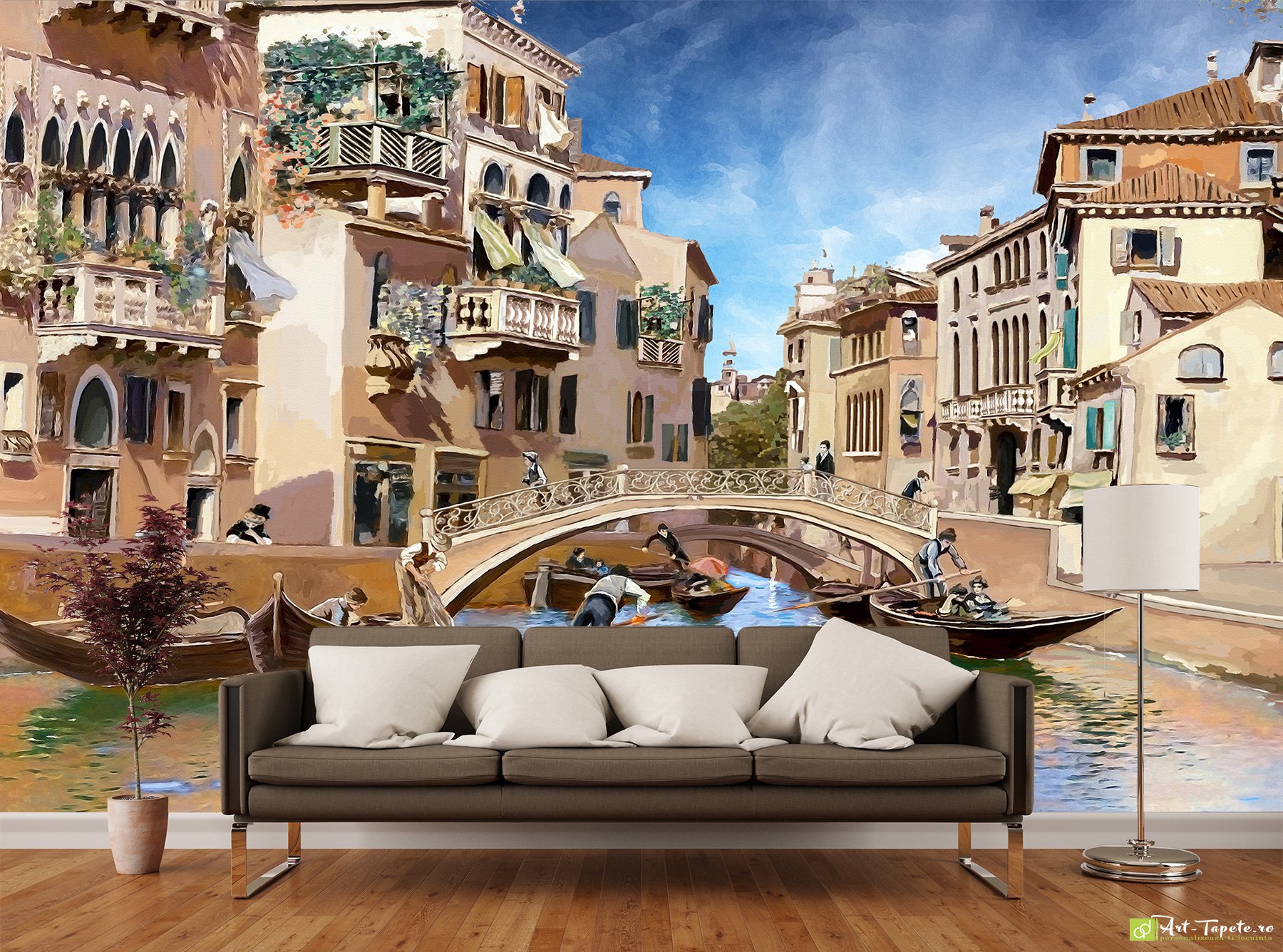 Фотообои Окно Венеция - HD Wallpaper 