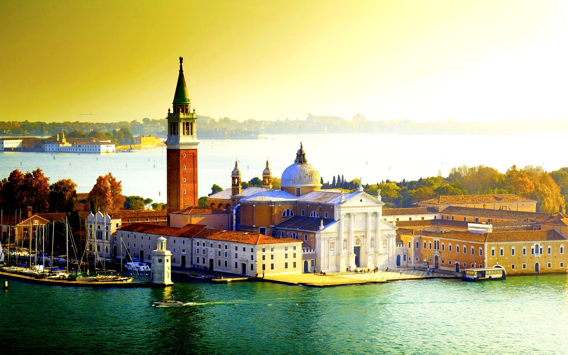 Hd Wallpaper Of Venice City - Church Of San Giorgio Maggiore - HD Wallpaper 