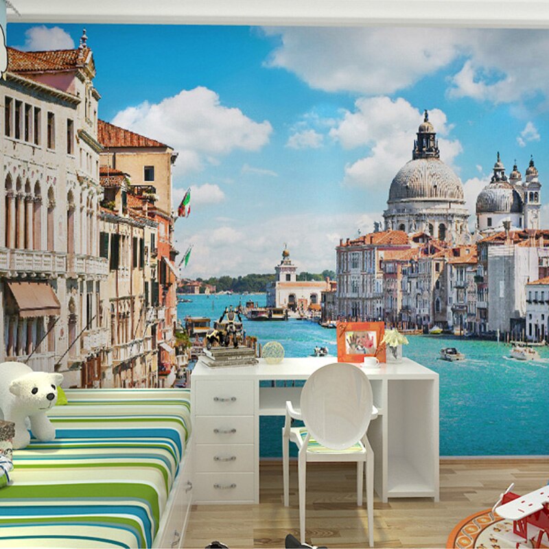 Venice Wallpaper Room - HD Wallpaper 