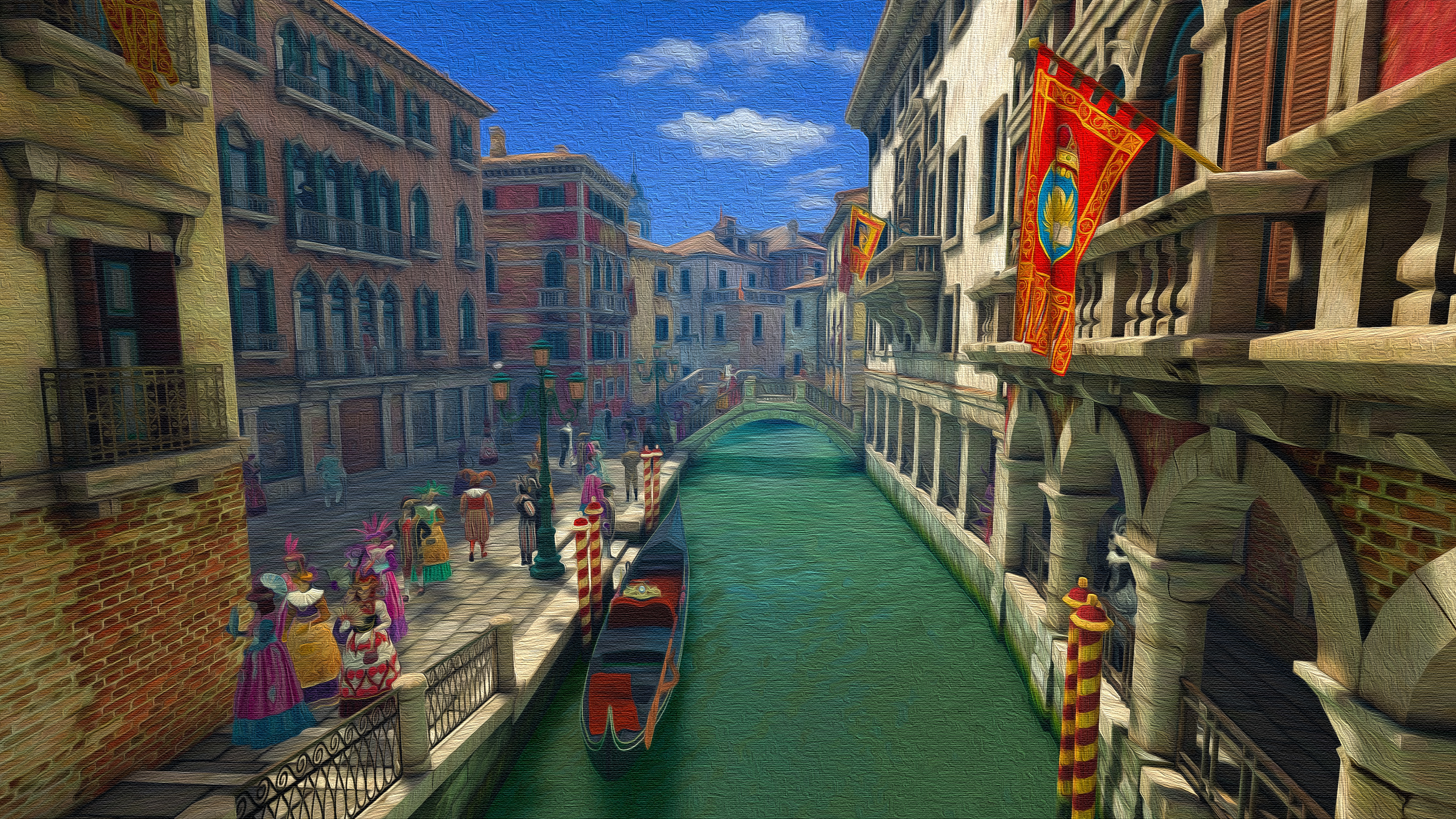 4k Wallpaper Venice - HD Wallpaper 