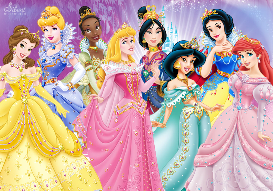What Your Favorite Og Disney Princess Says About You - Ariel Cinderella Belle Rapunzel - HD Wallpaper 