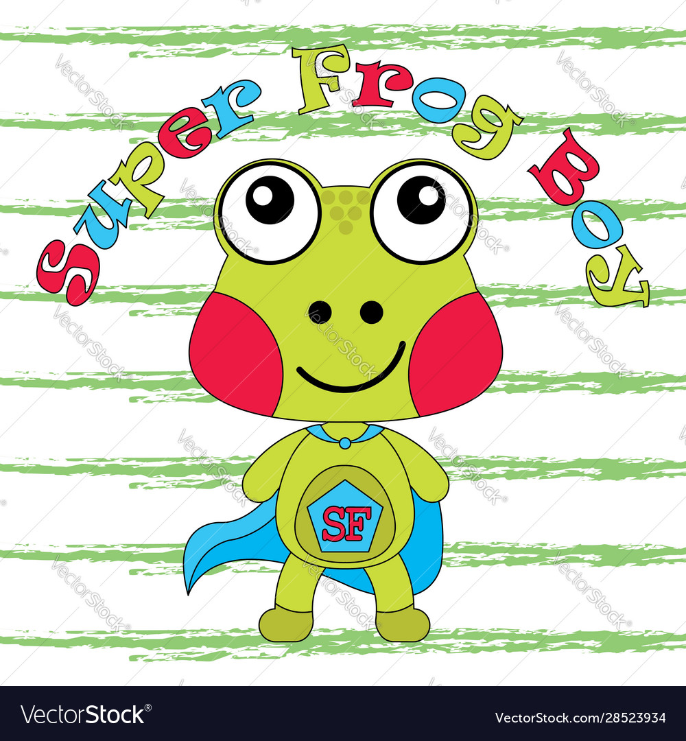 Cute Cartoons Frog - HD Wallpaper 