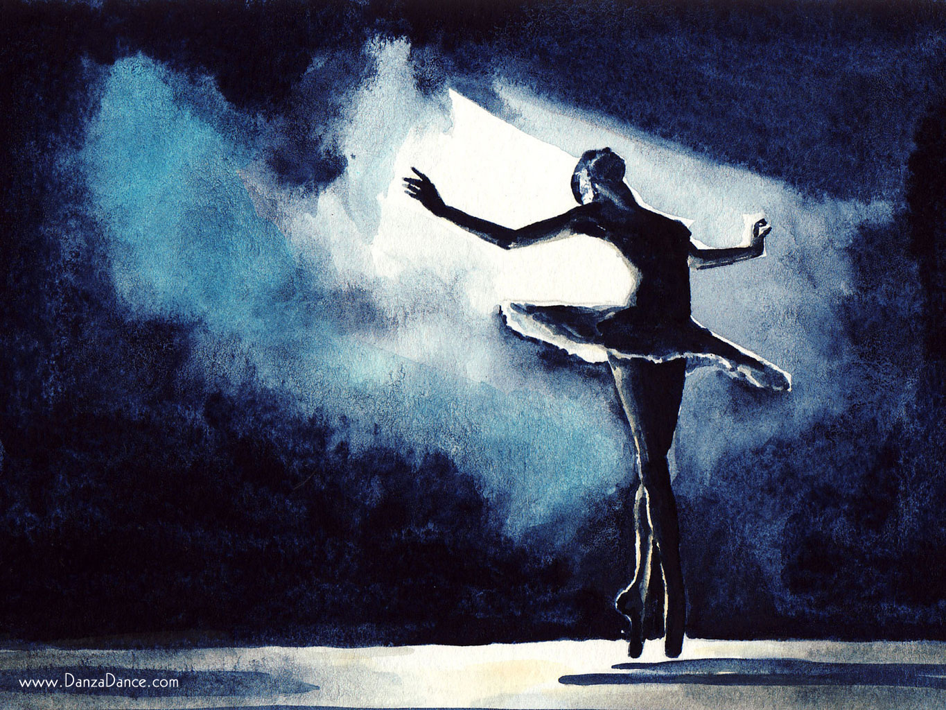 Ballerina Art - HD Wallpaper 