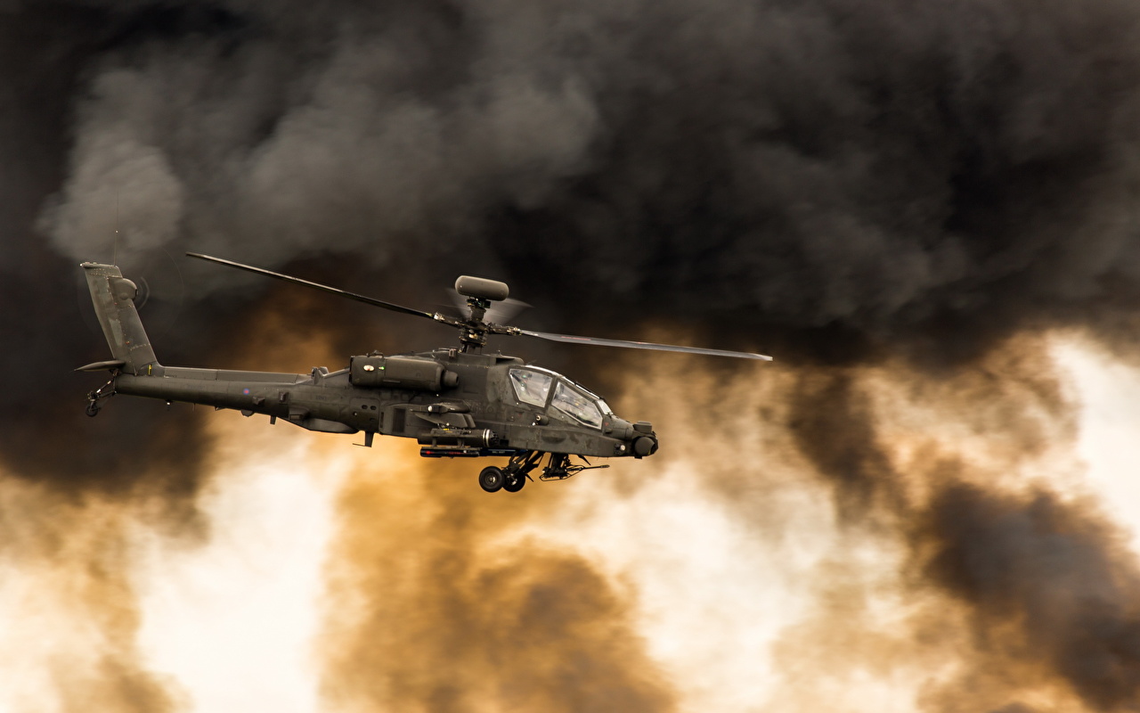 Helicopter - HD Wallpaper 