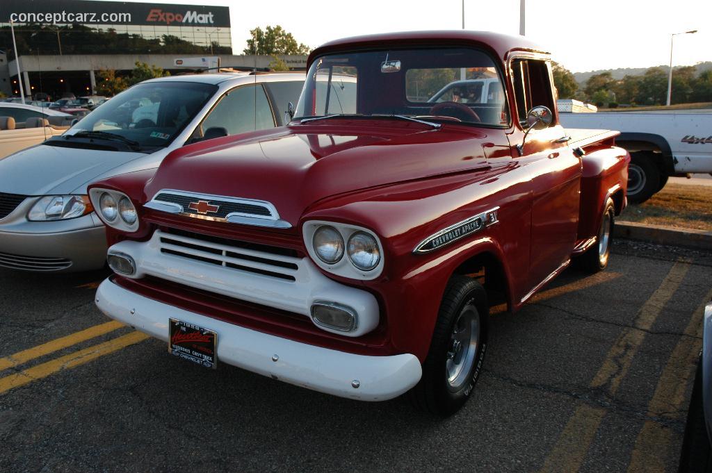 1959 Chevrolet Apache Thumbnail Image - Chevrolet Apache Dual Headlights - HD Wallpaper 