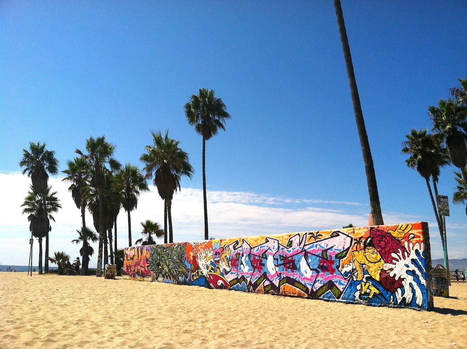 Venice Beach Wallpaper Graffiti - HD Wallpaper 