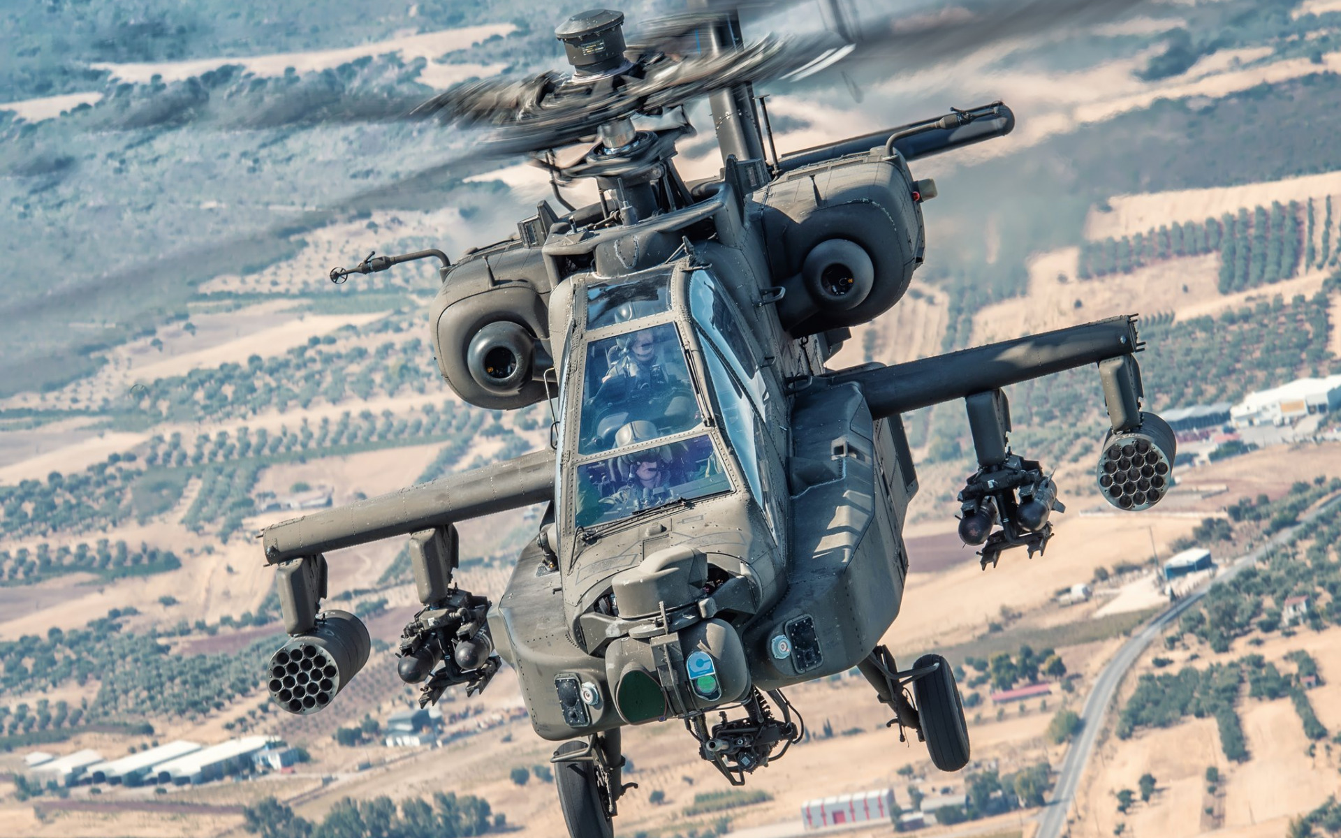 Mcdonnell Douglas Ah 64 Apache, Attack Helicopter, - Ah 64 Apache - HD Wallpaper 
