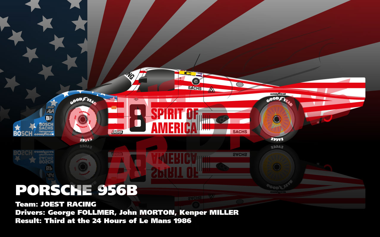 Wallpaper Porsche 956b N - Porsche Le Mans 8 - HD Wallpaper 