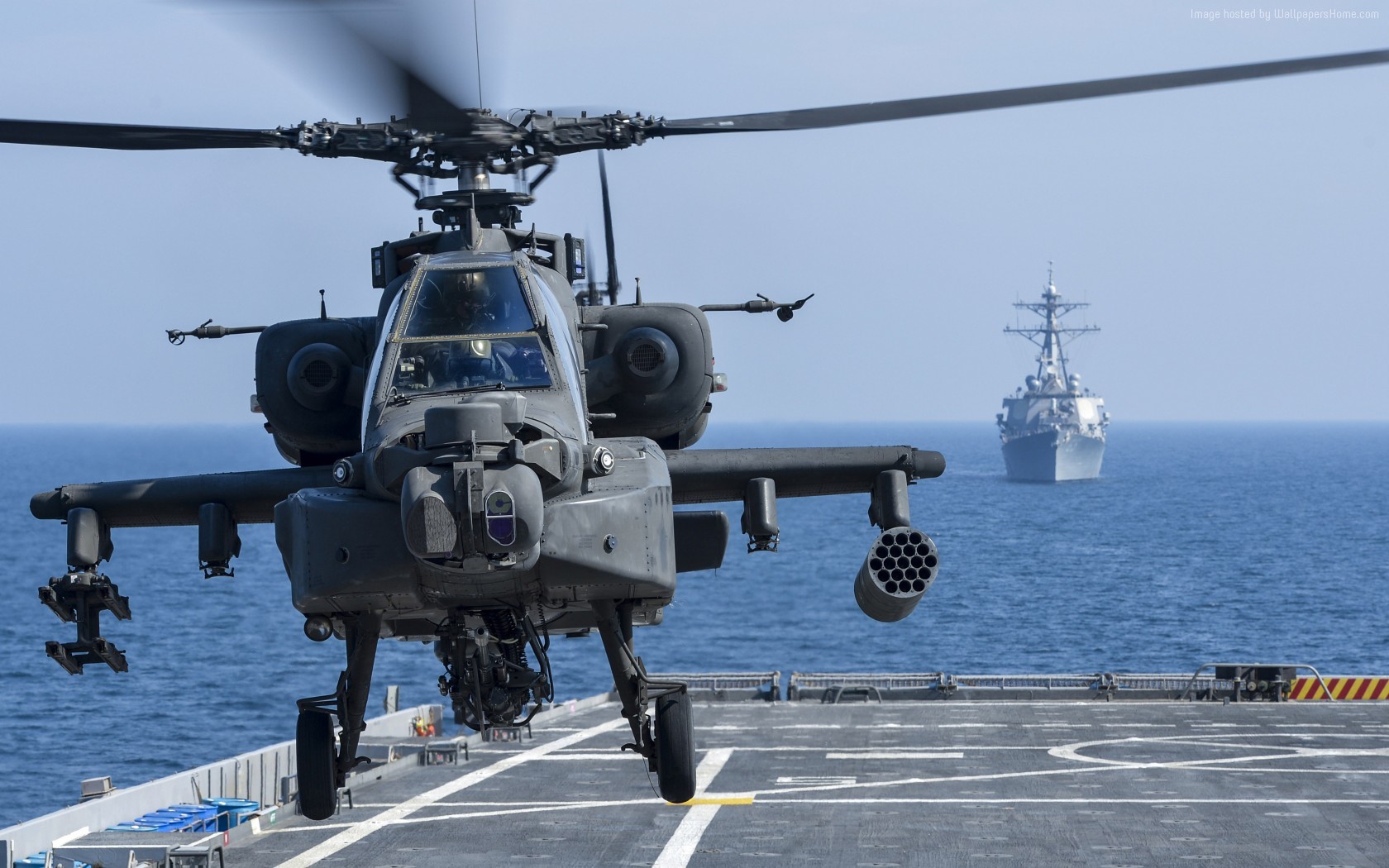 Apache Helicopter - HD Wallpaper 