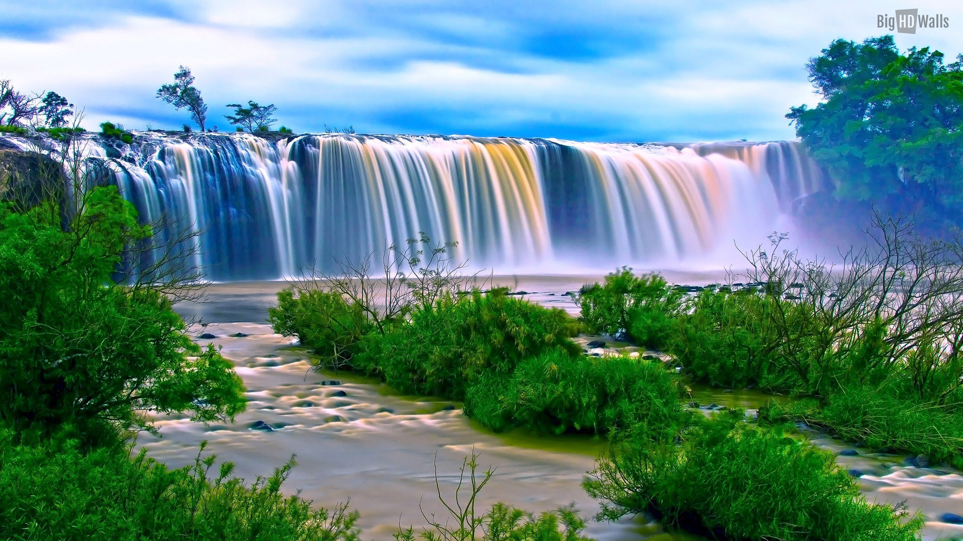 3d Moving Desktop Backgrounds Waterfall - Vietnam Hd - HD Wallpaper 