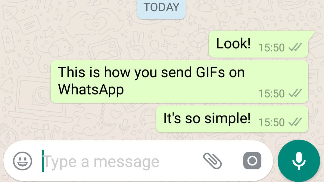 Insert Gif In Whatsapp - HD Wallpaper 
