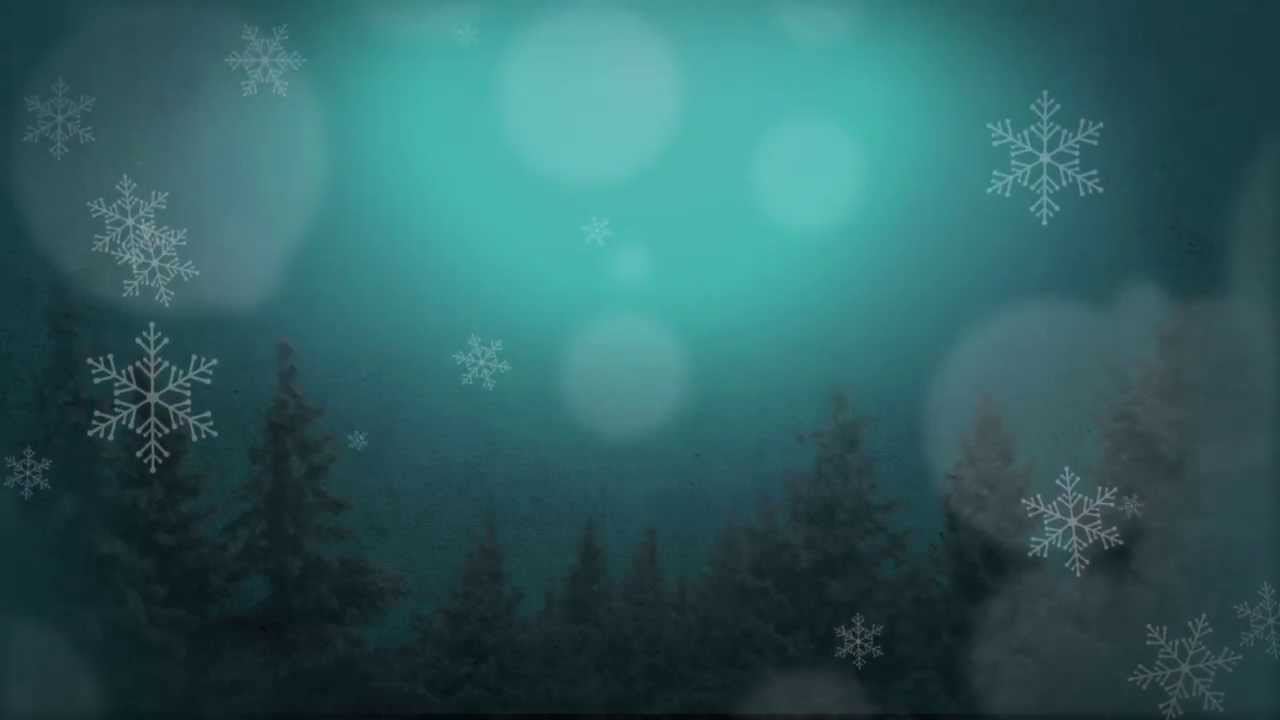 Winter Christmas Scene Moving Background - Christmas Motion Backgrounds - HD Wallpaper 