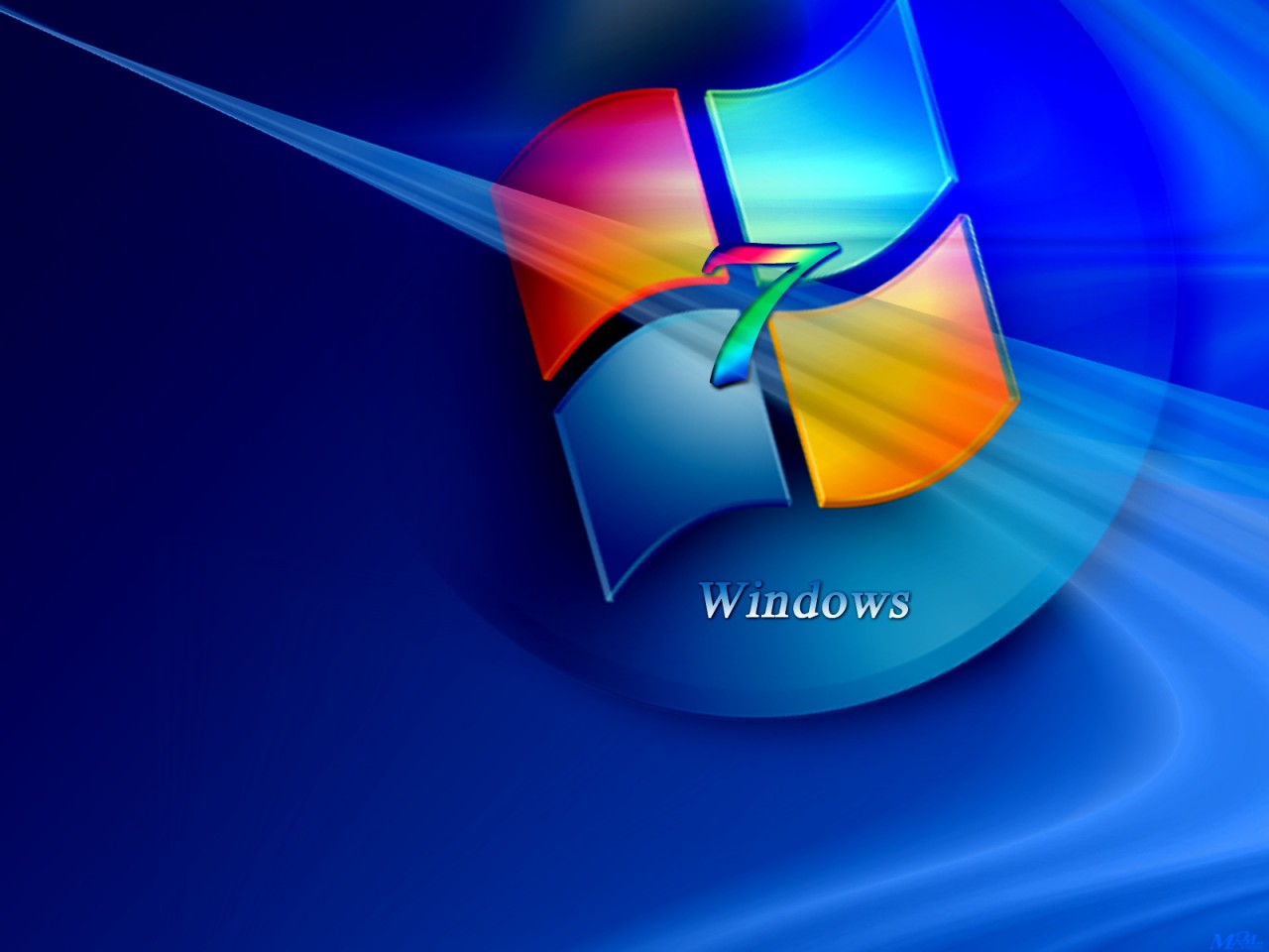 Windows 7 3d Christmas Wallpaper - Background Of Windows 7 - HD Wallpaper 