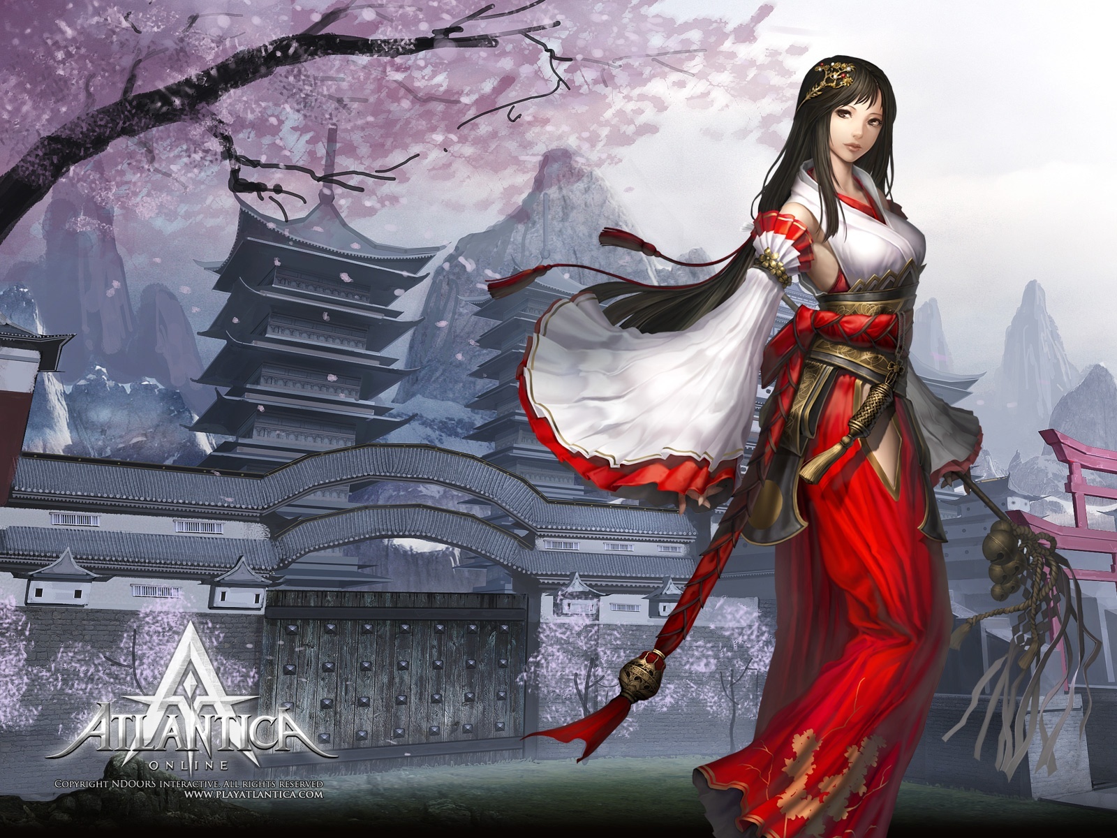 Atlantica Online Female - HD Wallpaper 