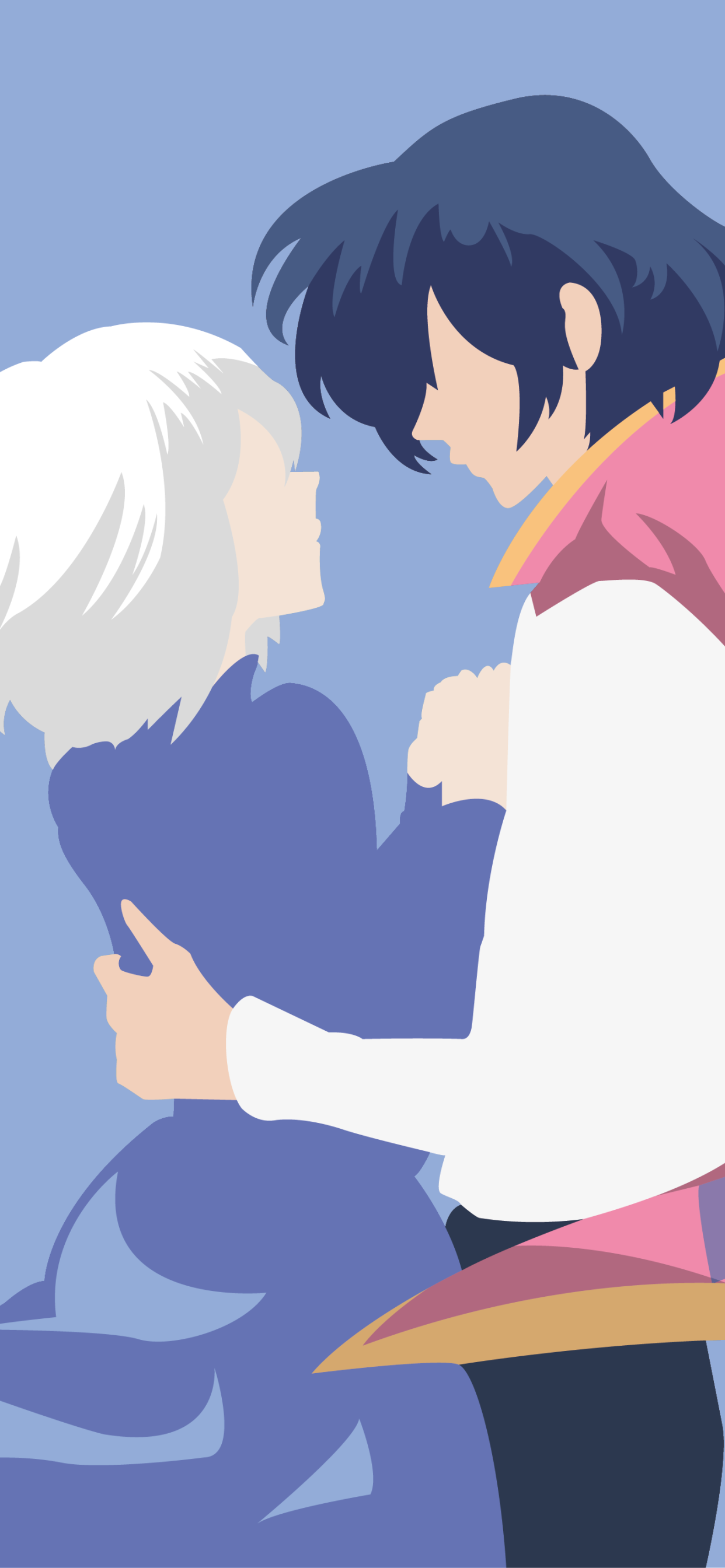 Minimalist Howl's Moving Castle - HD Wallpaper 