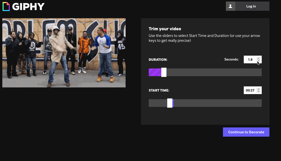 Using Giphy S Gif Maker - Giphy - HD Wallpaper 