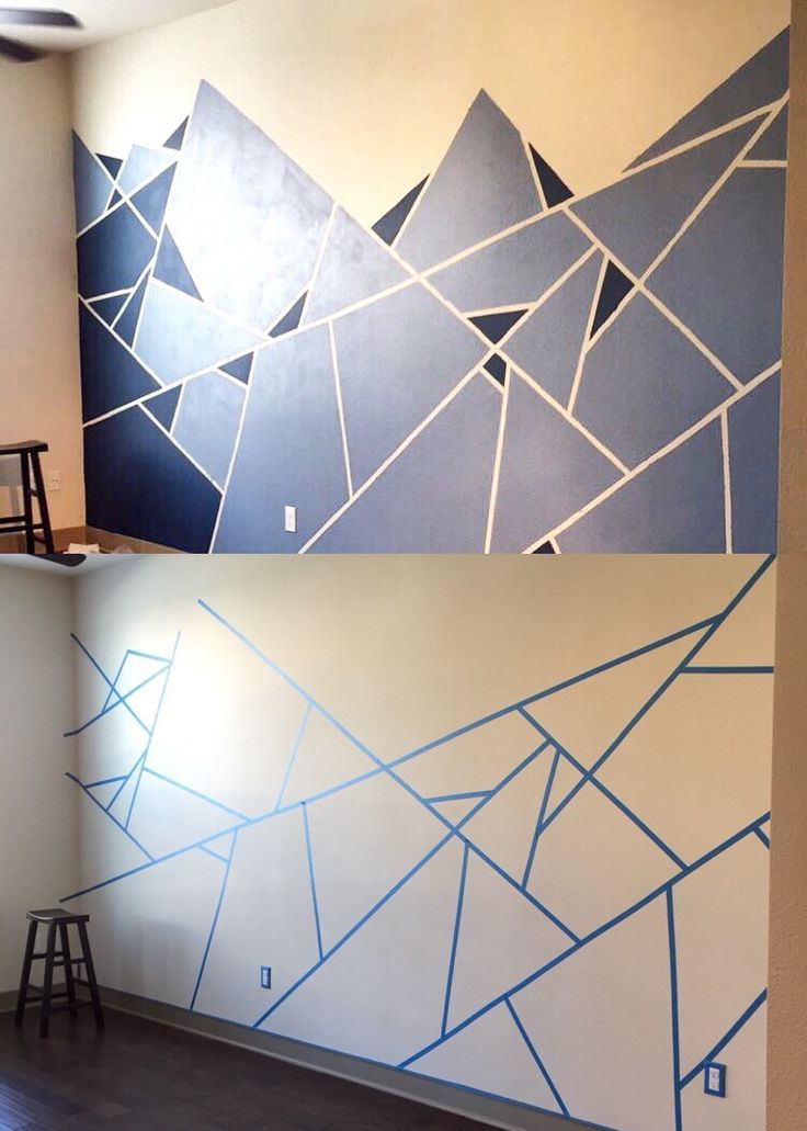 Wall Painting Abstract Design - HD Wallpaper 
