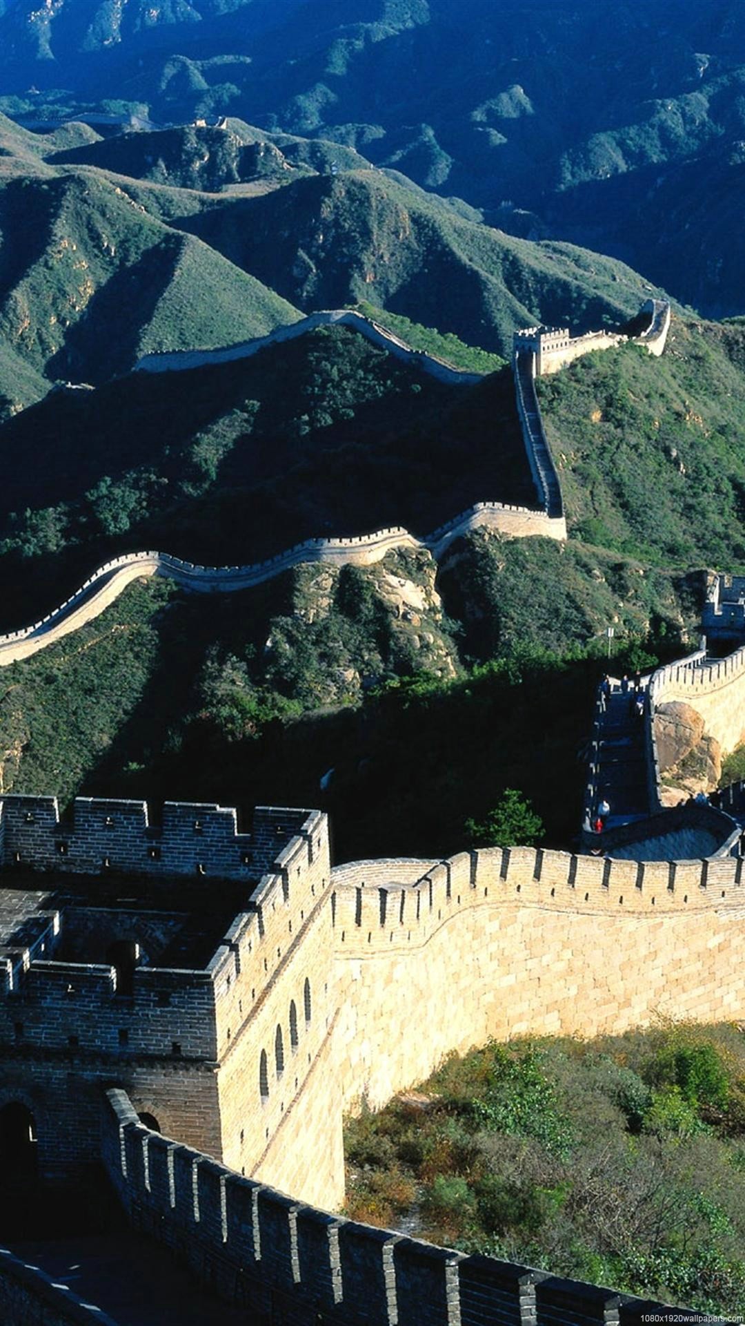 The Great Wall Of China 
 Data Src The Great Wall Of - Great Wall Of China Iphone - HD Wallpaper 