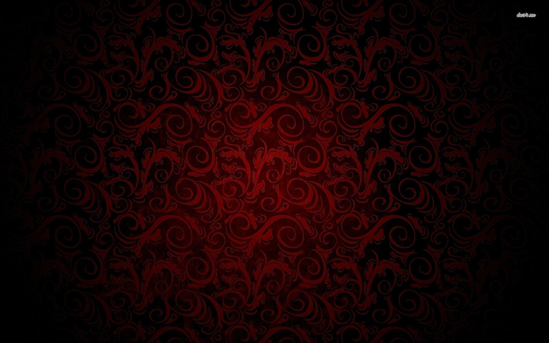 Black Red Pattern Background - HD Wallpaper 