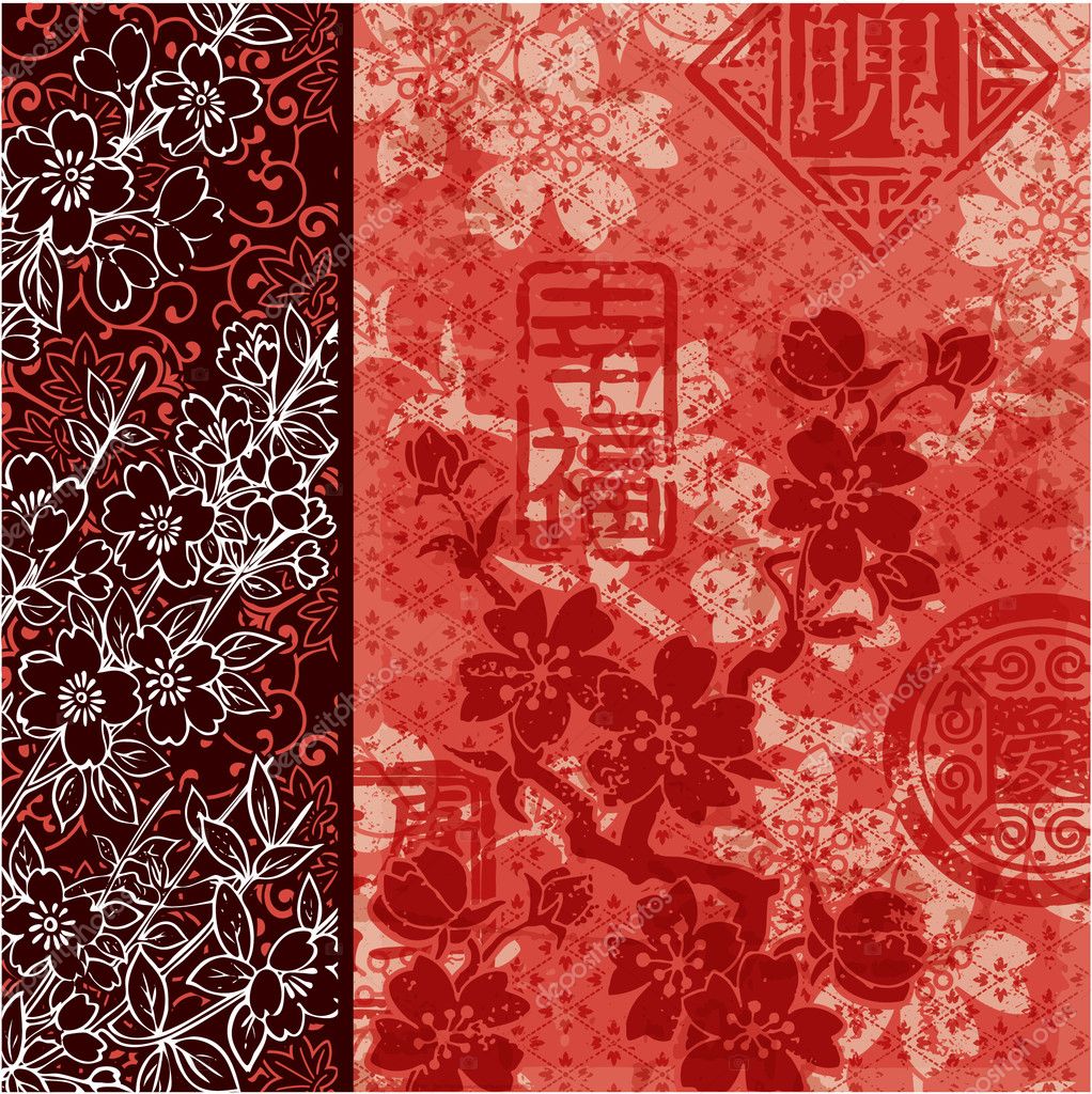 Oriental Design - HD Wallpaper 