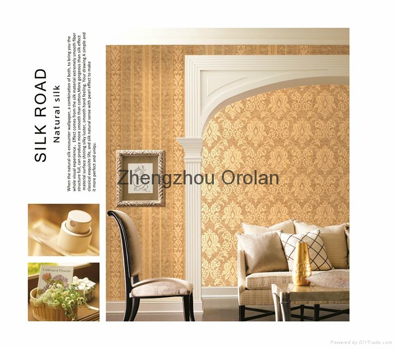 Special Silk Wallpaper - Window Covering - HD Wallpaper 