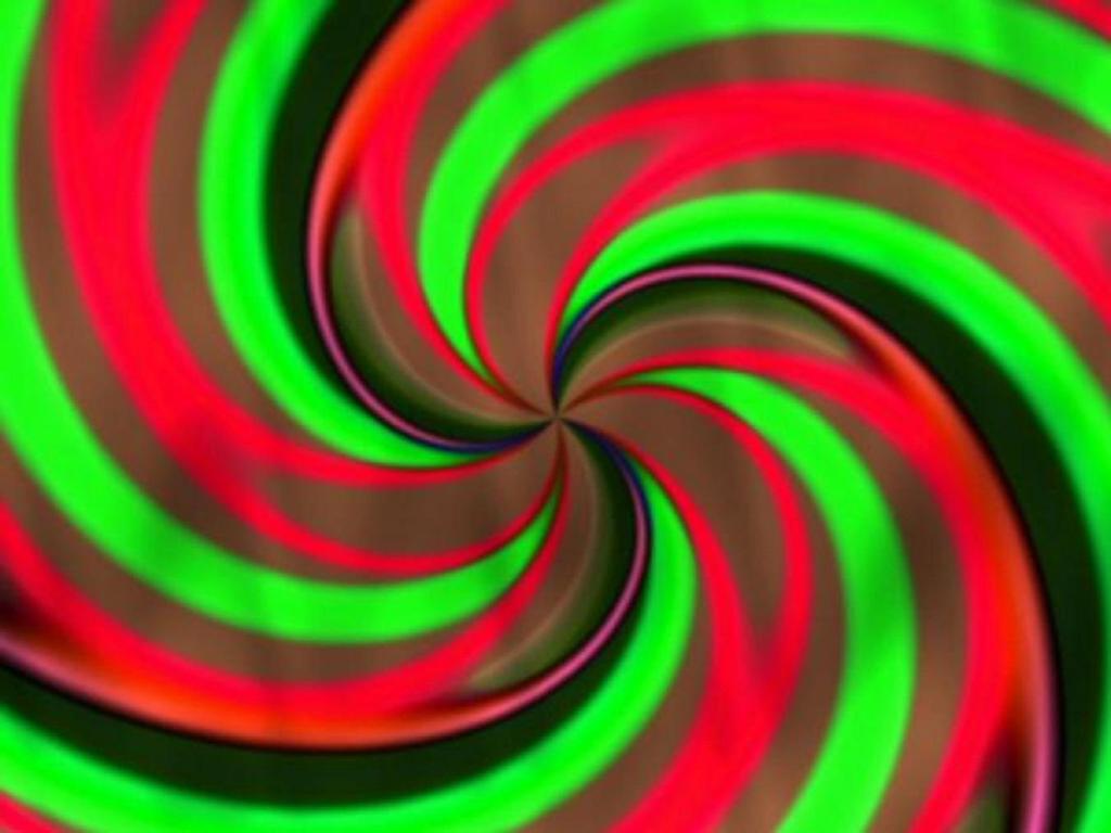 Red And Green Swirls - HD Wallpaper 