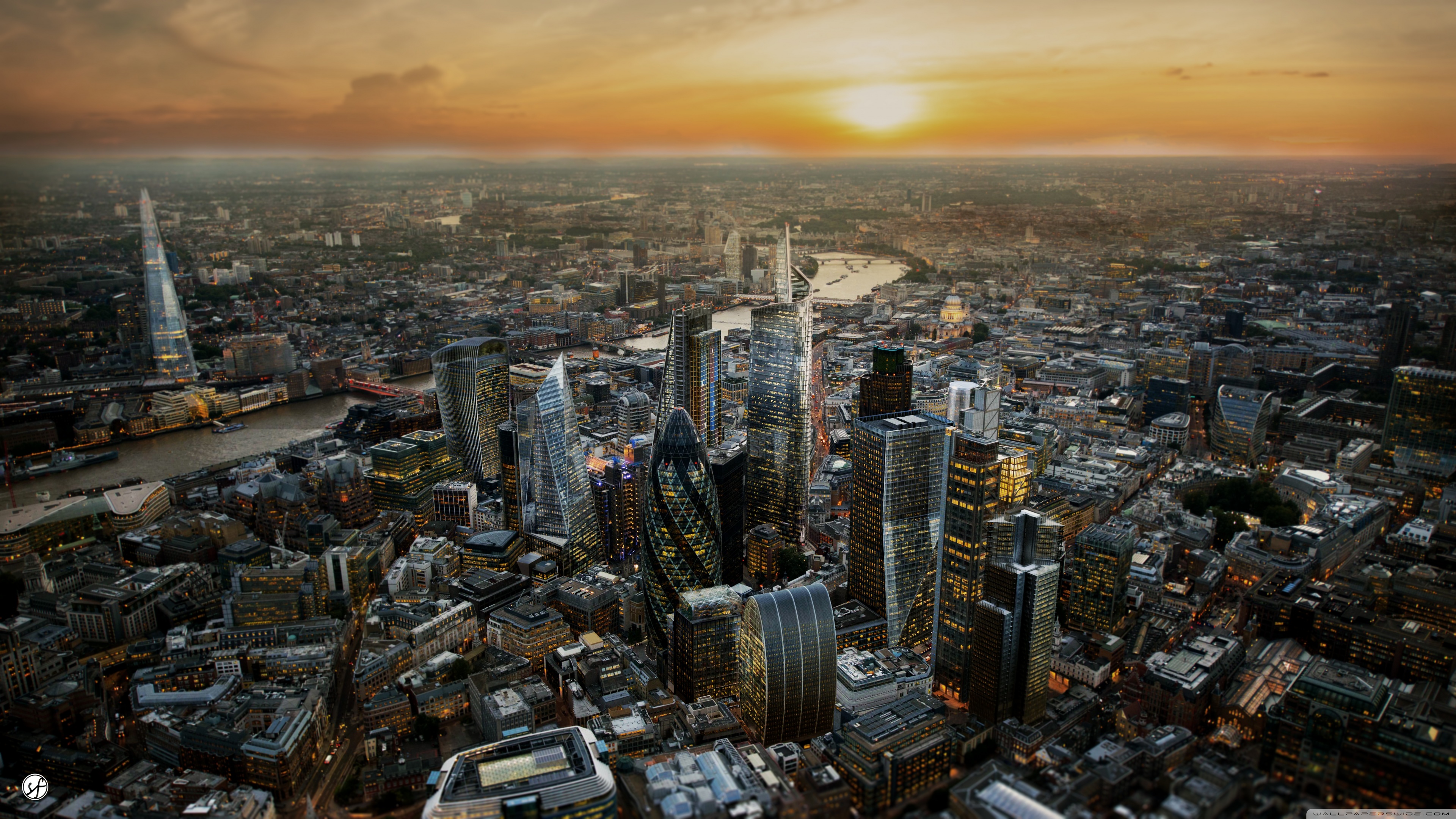 City Of London 4k - HD Wallpaper 