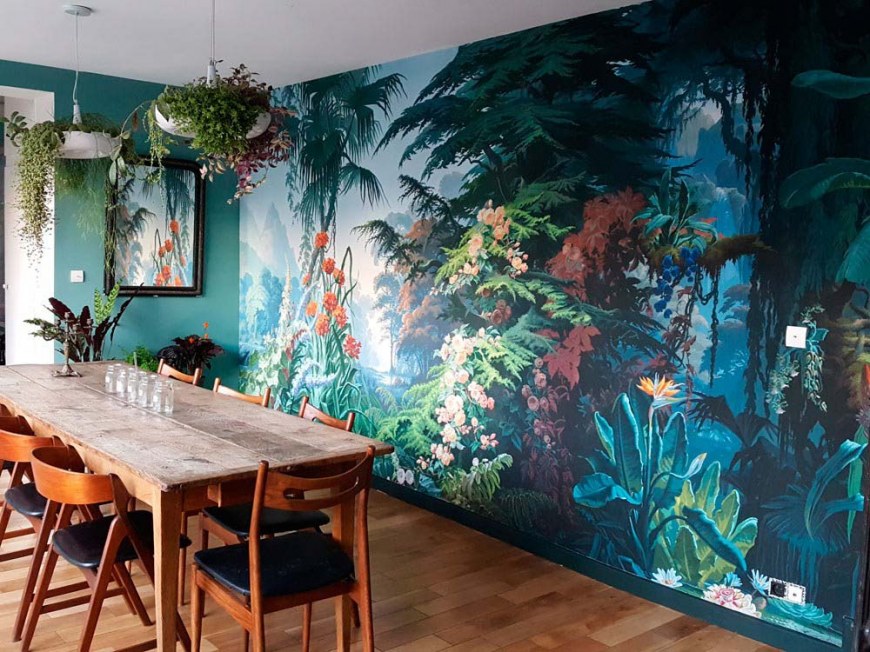 Antique Wallpapers Of French Museum Of Decorative Arts - Papier Peint Grand Siecle - HD Wallpaper 