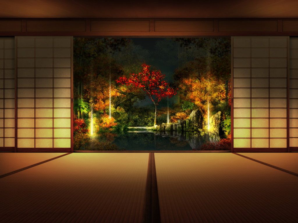 Japanese Style Wall Mural - HD Wallpaper 
