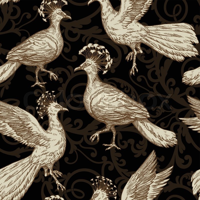 Antique Birds - HD Wallpaper 