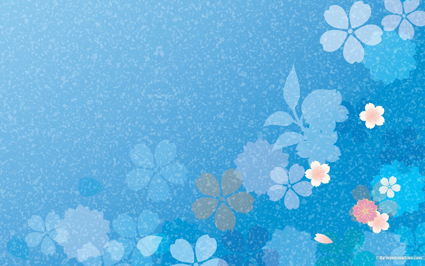 Japanese Kimonos Patterns Design - Japanese Wallpaper Floral Blue - HD Wallpaper 