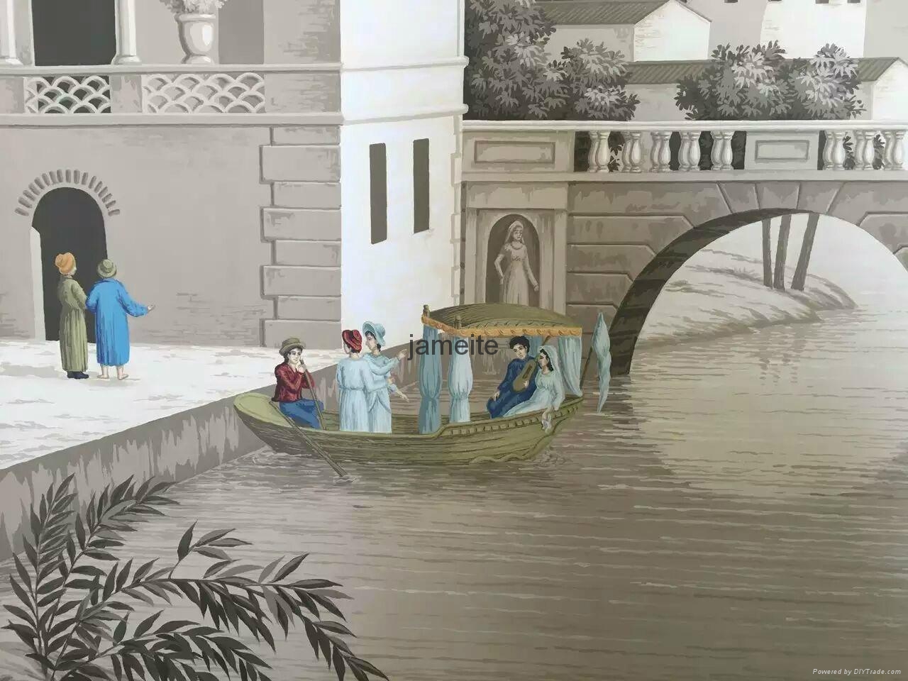 Western Painting Wallpaper - Arch Bridge - HD Wallpaper 