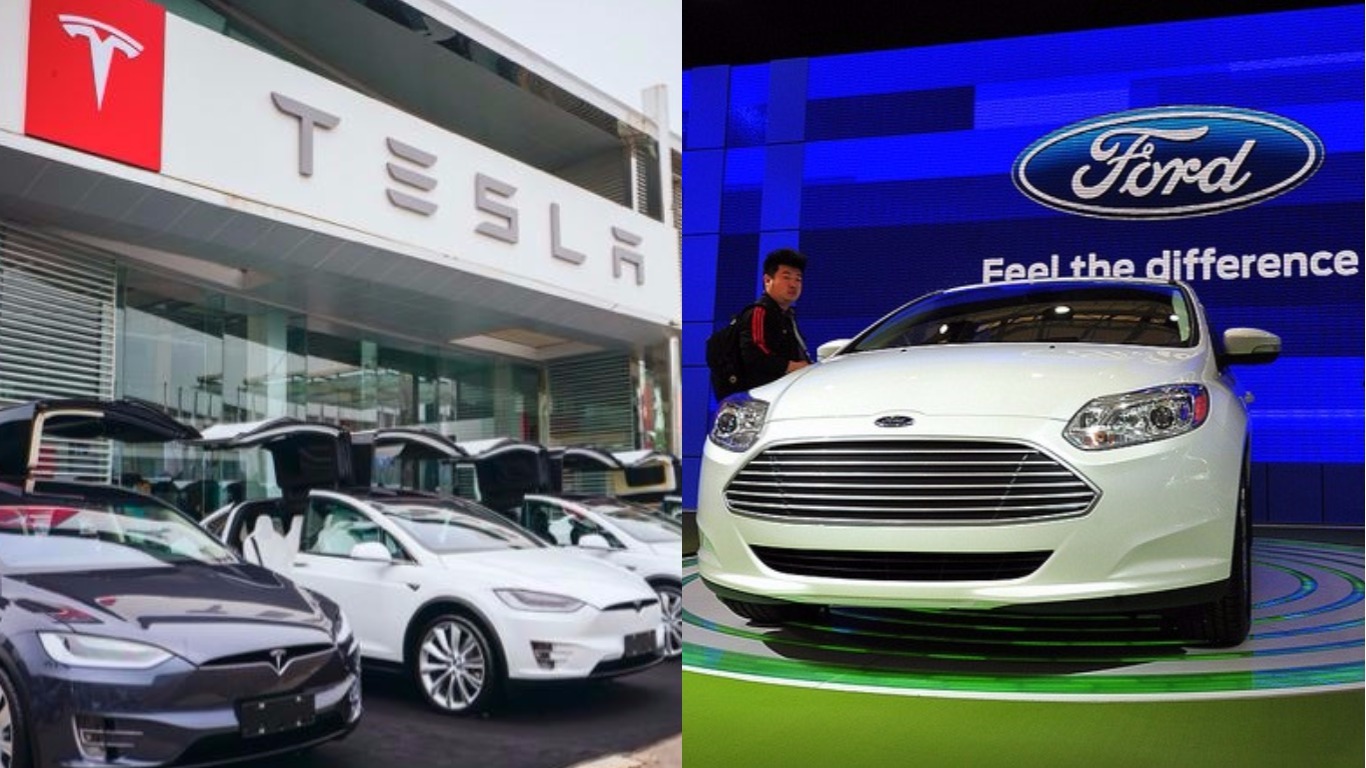 Tesla - Tesla Cars In China - HD Wallpaper 