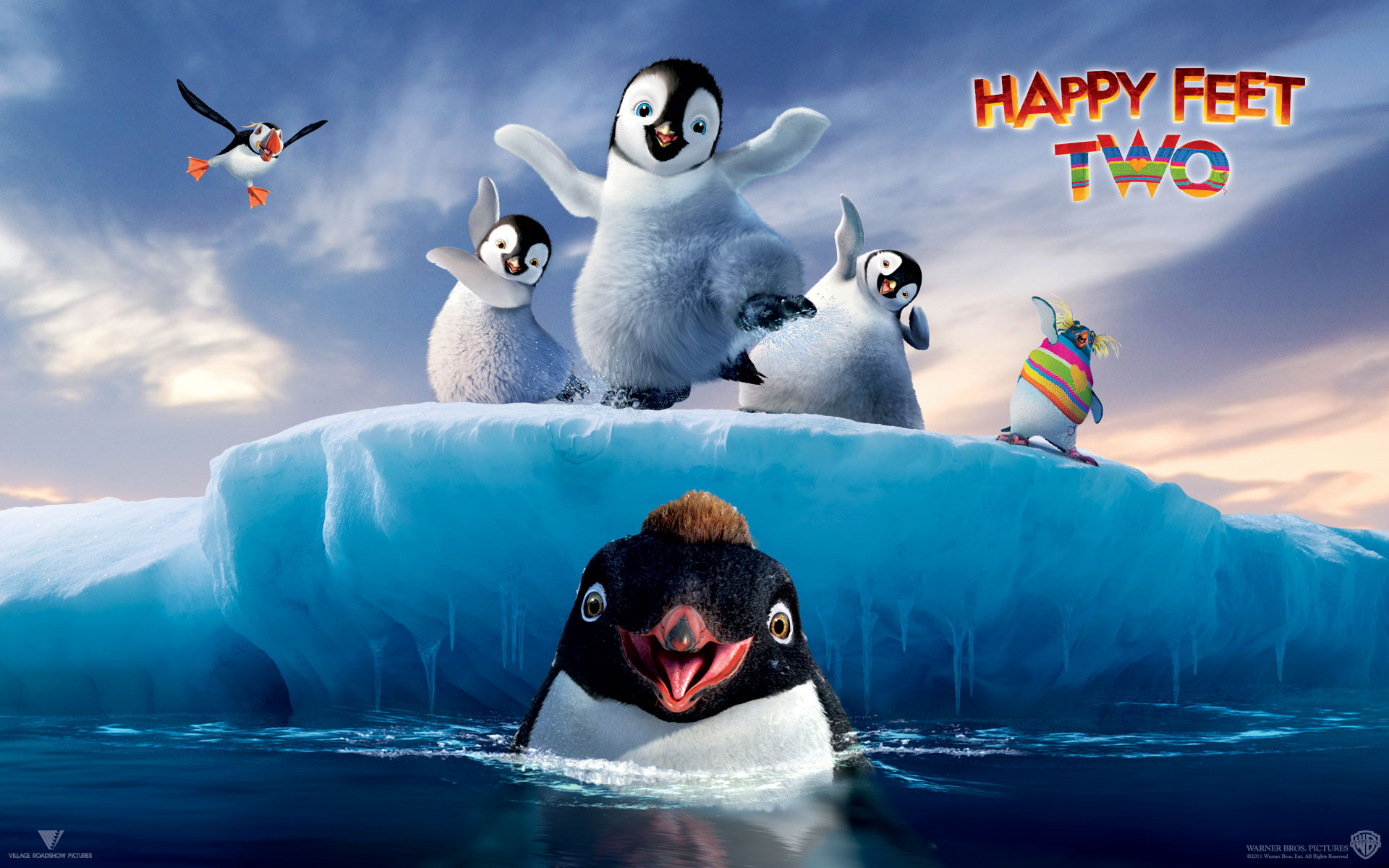 Happy Feet Two Poster - HD Wallpaper 