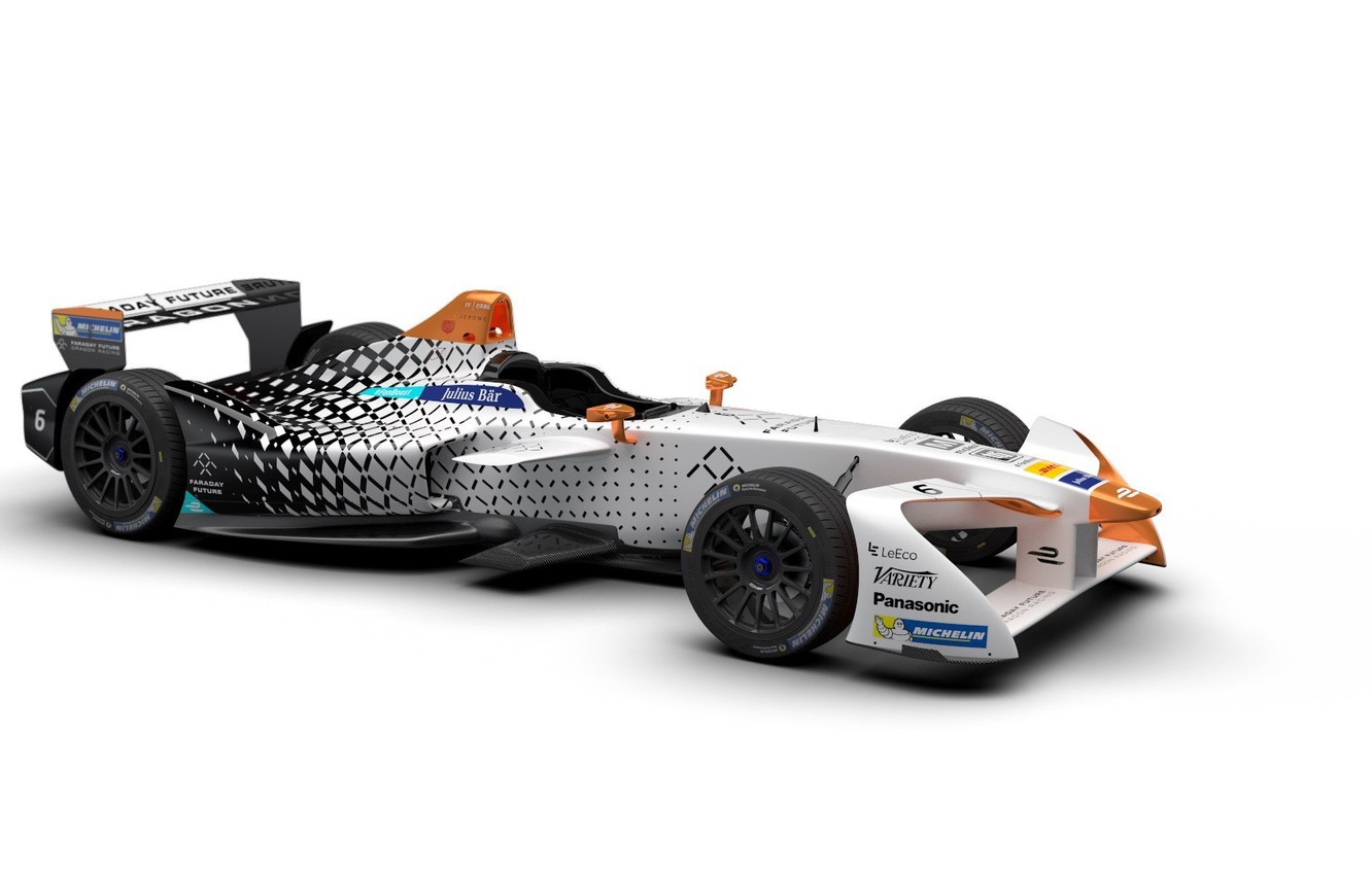 Photo Wallpaper Car, Race, Speed, Formula E, Variety, - Faraday Future Dragon Racing - HD Wallpaper 
