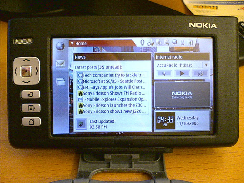 Nokia 770 - HD Wallpaper 