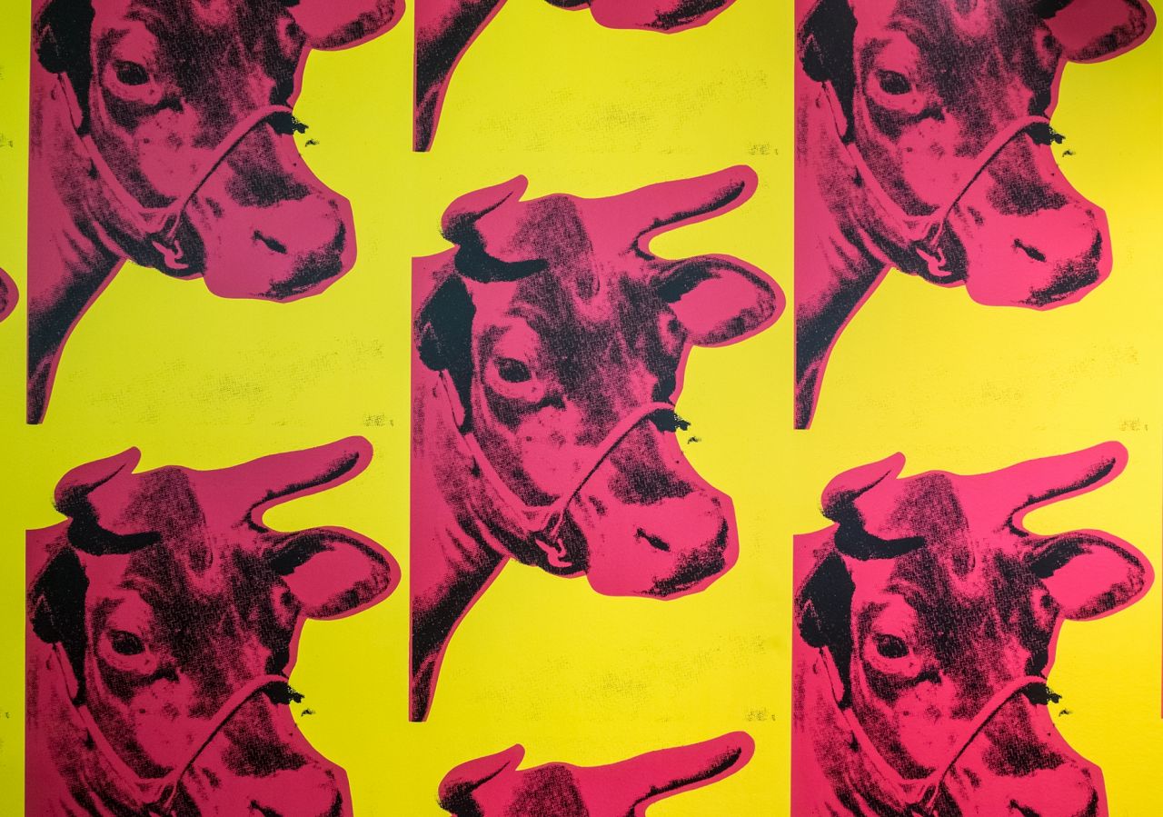 Details Of The Cow Wallpaper - Cow Wallpaper Warhol - HD Wallpaper 