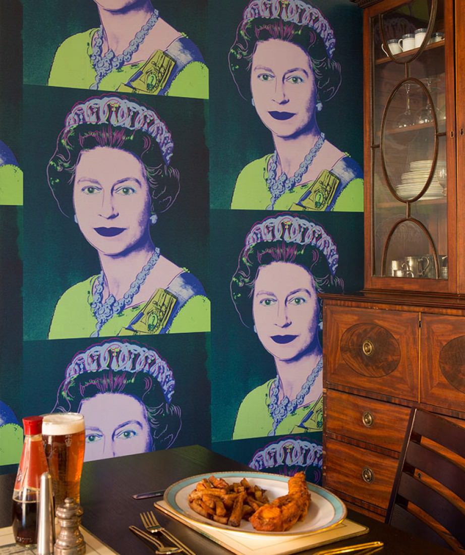 Andy Warhol Queen Elizabeth Ii - HD Wallpaper 