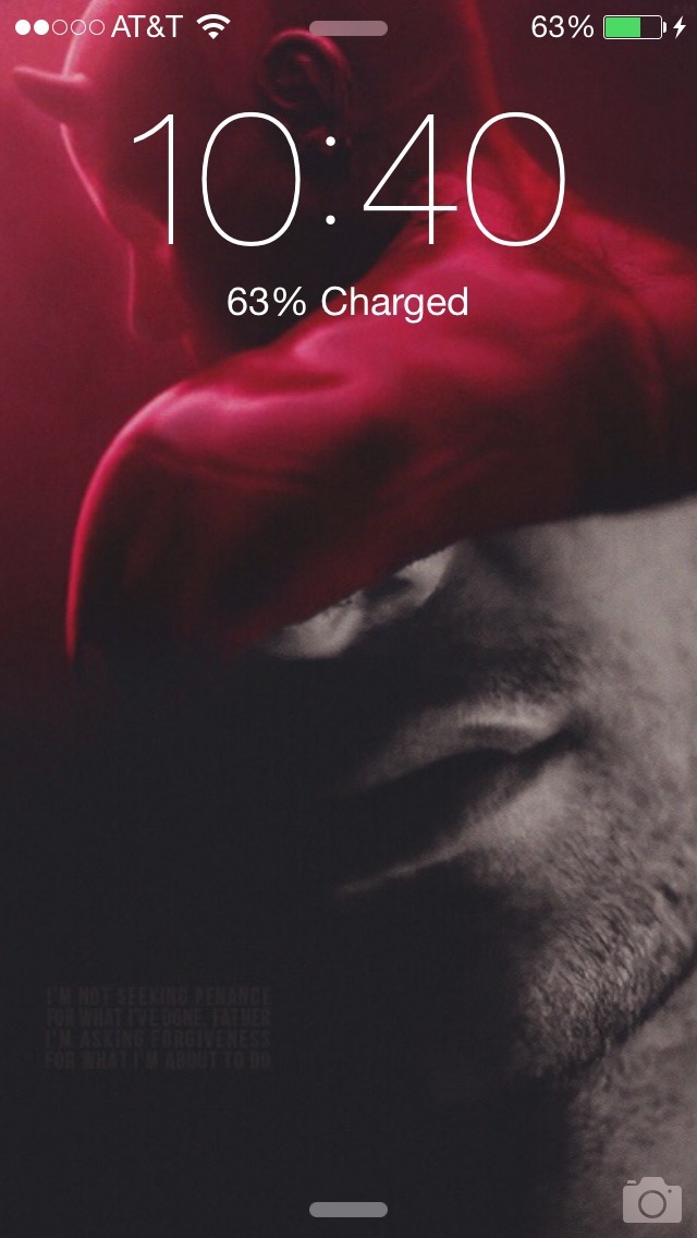 Iphone#matt Murdock#charlie Cox#netflix Daredevil - Poster - HD Wallpaper 