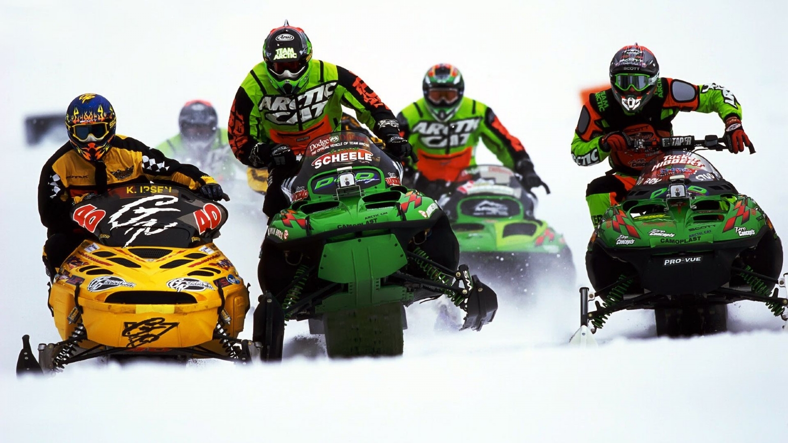 Snowmobile Racing - HD Wallpaper 