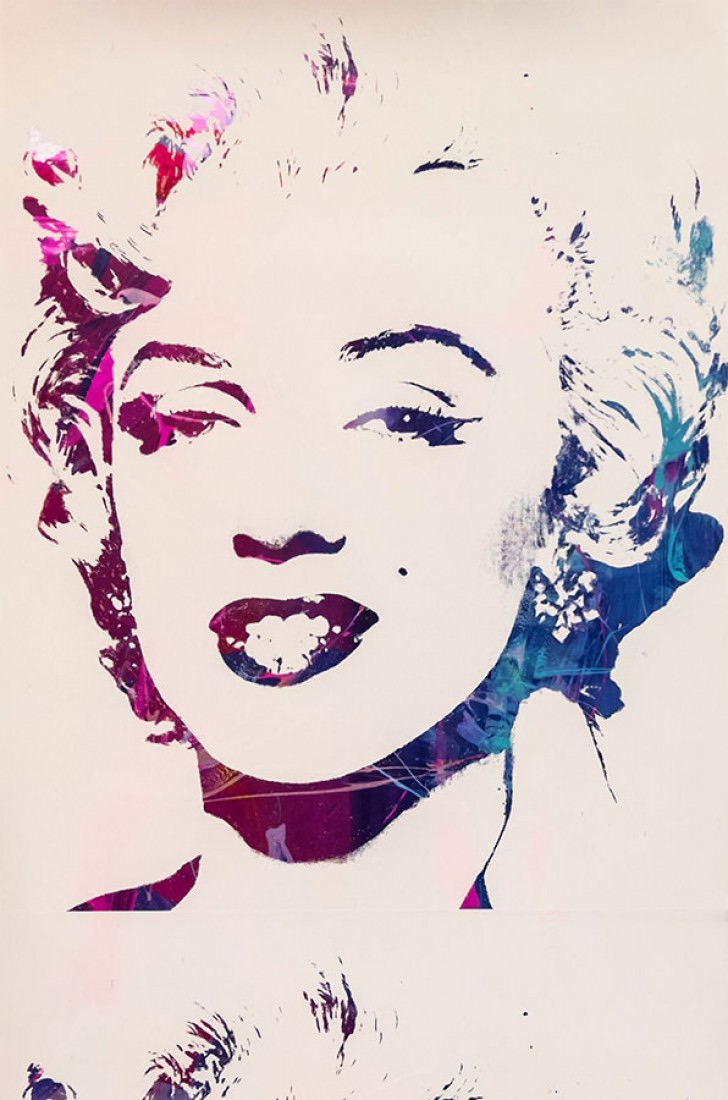 Marilyn Monroe Portrait Andy Warhol - HD Wallpaper 