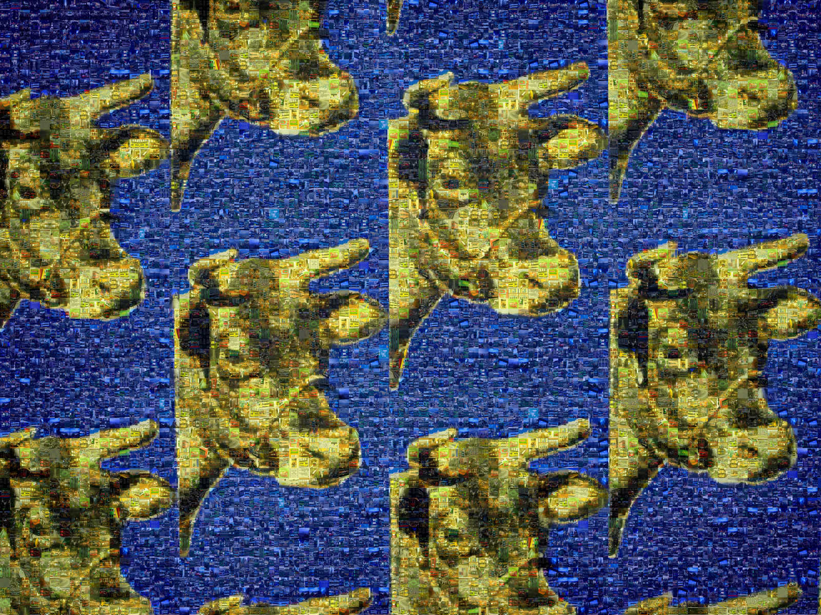 Andy Warhol Cow - HD Wallpaper 