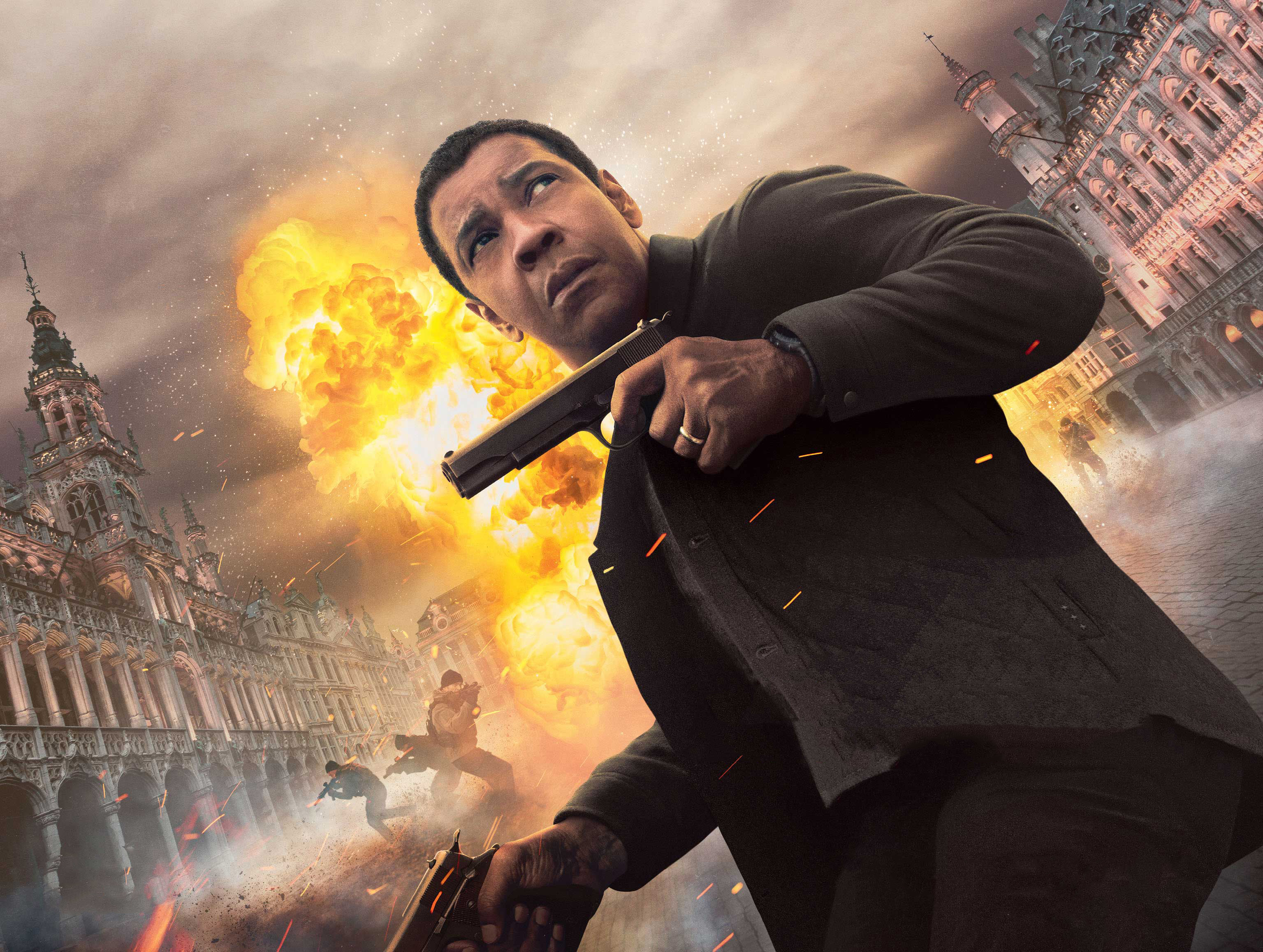 Equalizer Wallpaper Denzel Washington - HD Wallpaper 