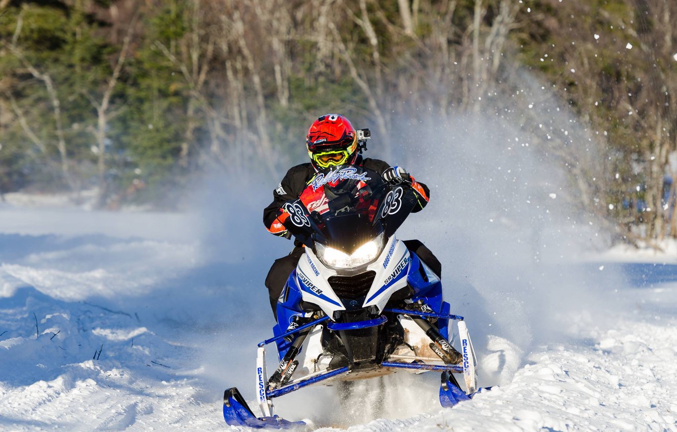 Photo Wallpaper Yamaha, Snowmobile, Snowmobile - Rooby Resch - HD Wallpaper 