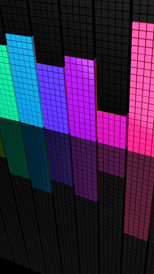 Equalizer Iphone Wallpaper - Purple 3d Wallpaper For Iphone 6 - HD Wallpaper 